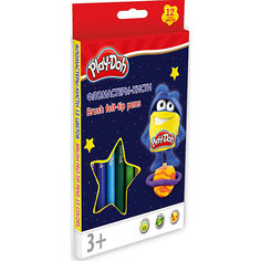 Фломастеры-кисти Академия Групп "Play-Doh", 12 цветов