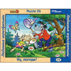 Пазл Step Puzzle Любимые мультфильмы "Ну, погоди!", 20 элементов
