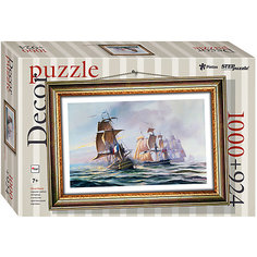Пазл Step Puzzle "Морской бой", 1000 элементов+рамка