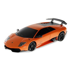 Радиоуправляемая машинка Rastar "Lamboighini Murcielago LP670-4" 1:24, оранжевая