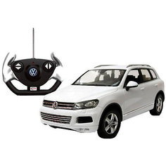 Радиоуправляемая машинка Rastar "Volkswagen Touareg" 1:14, белая