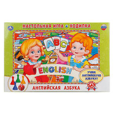 Настольная игра-ходилка Умка "Английская азбука"