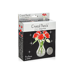 3D головоломка Букет в вазе Crystal Puzzle