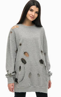 Туника-толстовка с металлическим декором Pinko