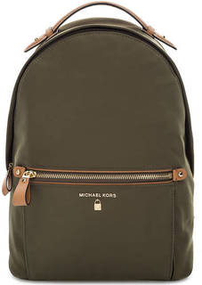 Текстильный рюкзак цвета хаки Michael Michael Kors