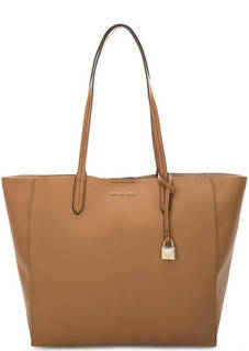 Вместительная сумка с дополнительной сумкой из текстиля Michael Michael Kors