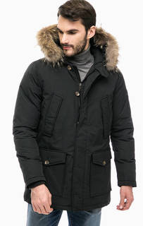 Зимний пуховик с меховой отделкой Gas