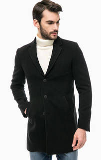Классическое пальто черного цвета Gaudi