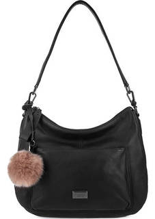 Черная сумка из натуральной кожи Picard