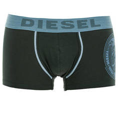 Хлопковые трусы-боксеры с принтом Diesel