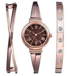 Часы и два браслета в футляре Anne Klein