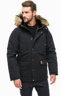 Черная парка с капюшоном Carhartt WIP