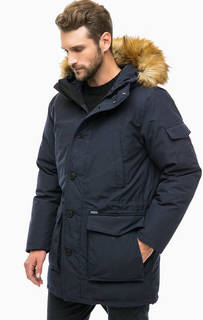 Синяя парка с пуховым утеплителем Carhartt WIP