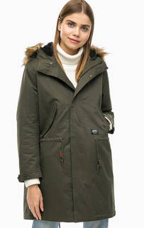 Демисезонная парка цвета хаки Carhartt WIP