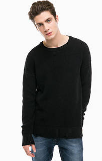 Однотонный свитер с рваными деталями Mavi