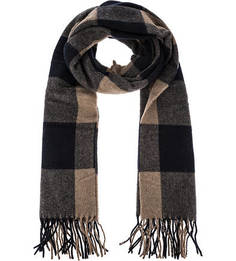 Шерстяной шарф в клетку Scotch&Soda