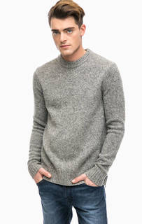 Шерстяной свитер с молнией сбоку Scotch&Soda