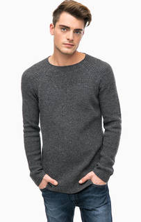 Серый шерстяной свитер Scotch&Soda