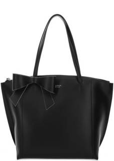 Вместительная сумка из гладкой кожи Tosca BLU