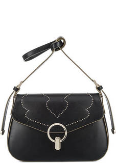 Сумка через плечо с металлическим декором Tosca BLU