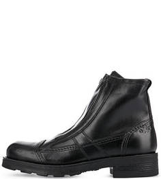 Кожаные полусапоги на молниях O.X.S.