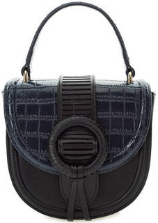 Маленькая кожаная сумка через плечо Cavalli Class