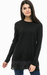 Туника-джемпер с кружевной вставкой MET