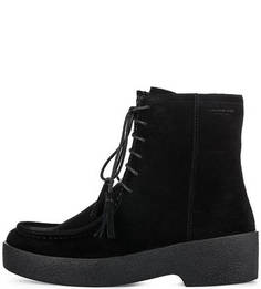 Замшевые ботинки на каблуке Vagabond