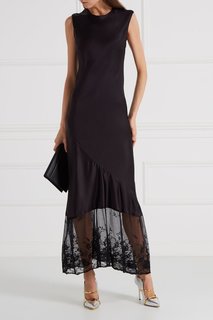 Серебристые туфли Maureen Malone Souliers