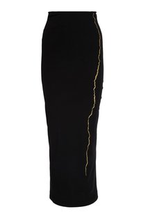 Юбка из шерстяного трикотажа Haider Ackermann