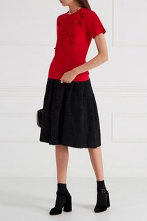 Юбка из текстурированной ткани Comme des Garcons Girl