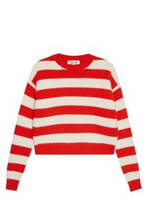 Джемпер красно-белый Diane von Furstenberg
