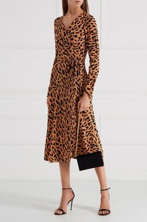 Шелковое платье с запахом Diane von Furstenberg