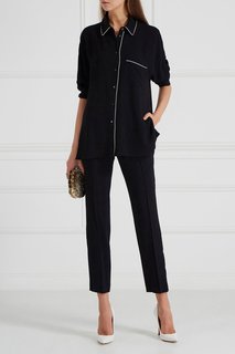 Блузка в пижамном стиле Hugo Boss