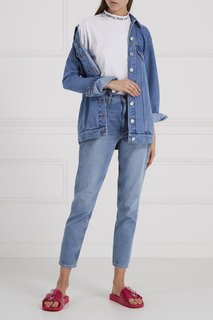 Резиновые сандалии с цветами Marc Jacobs