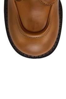 Бежевые ботинки на платформе Marc Jacobs