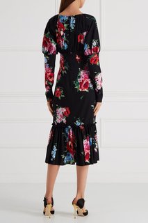 Платье с принтом Dolce & Gabbana