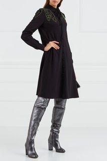 Платье с аппликацией Valentino