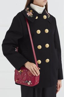 Сумка с заклепками и аппликацией Dolce & Gabbana