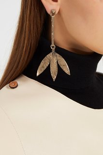 Серьги в виде трилистника Valentino