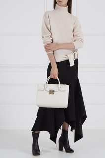 Белая сумка Metropolis Furla