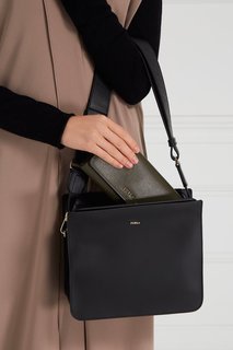 Кошелек цвета хаки Babylon Furla