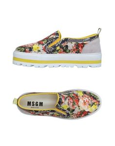 Низкие кеды и кроссовки Msgm