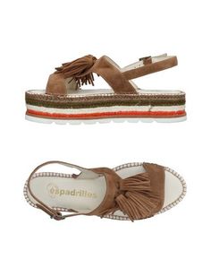 Сандалии Espadrilles