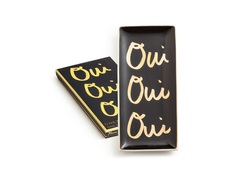 Декоративный поднос "Oui oui oui" Rosanna