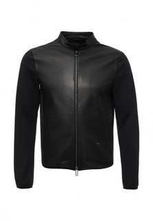 Куртка кожаная Emporio Armani