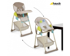 Стульчик для кормления Hauck «SITiN RELAX» multi dots sand