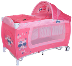 Манеж Lorelli «Danny 2 Rocker» Pink