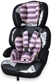 Автокресло Lorelli «Junior Premium» 9-36 кг Pink&amp;Black Stars