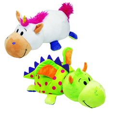 Мягкая игрушка 1Toy «Вывернушка. Единорог-Дракон» 40 см